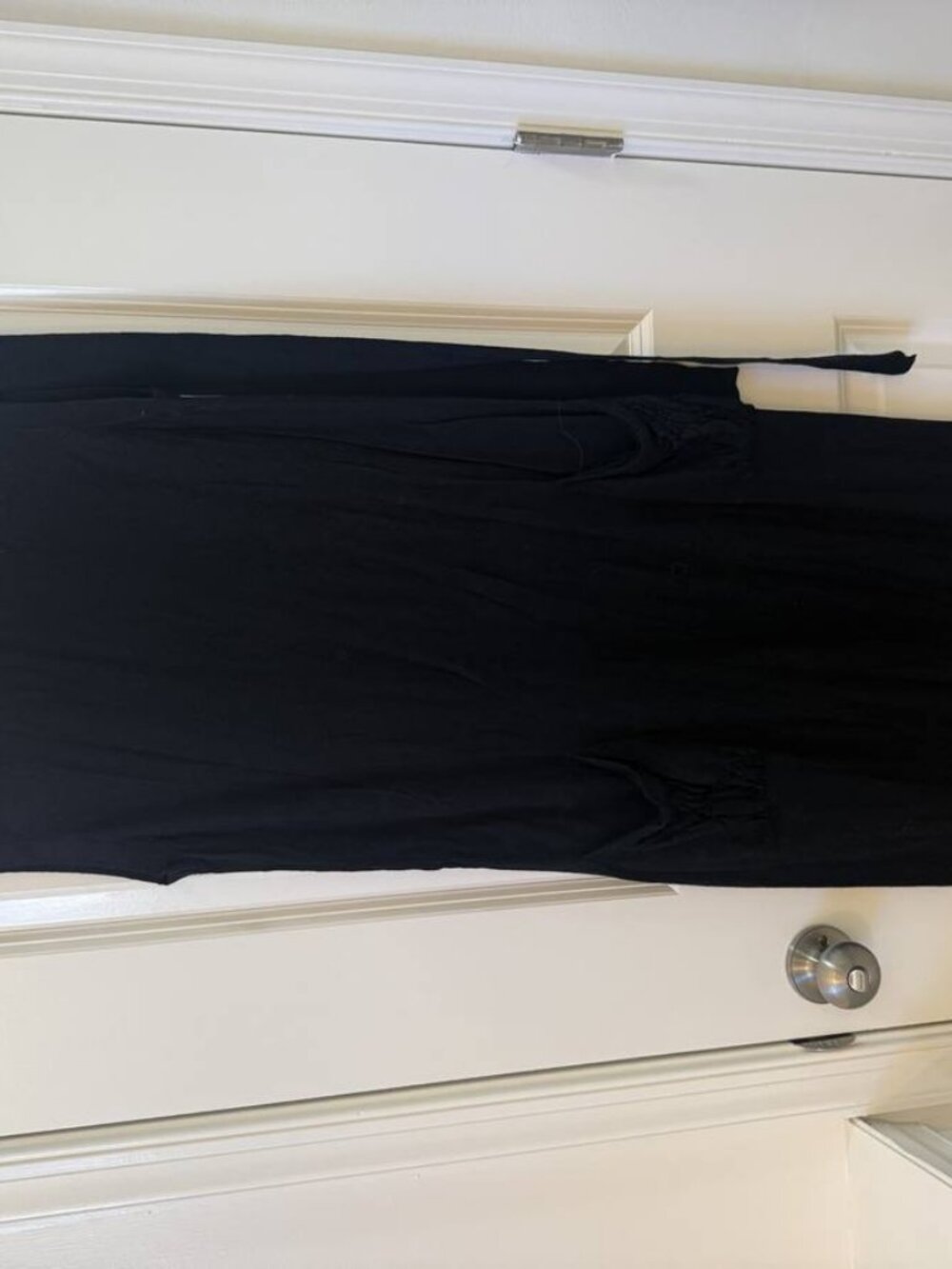 Jil Sander Black Turtleneck Wool Dress Size M